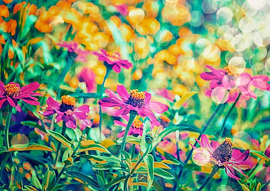 Garden in the morning