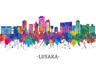 Lusaka Zambia Skyline