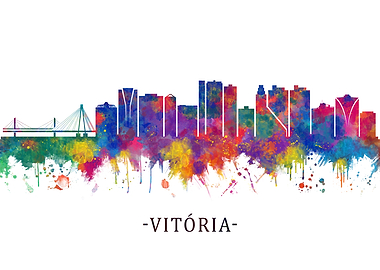 Vitoria Brazil Skyline