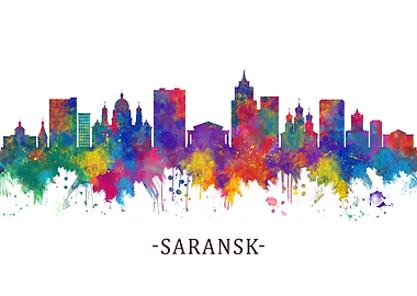 Saransk Russia Skyline