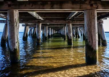 Under The Sopot Sea Pier