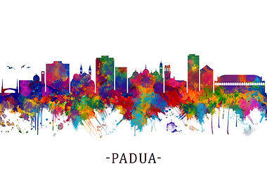 Padua Italy Skyline