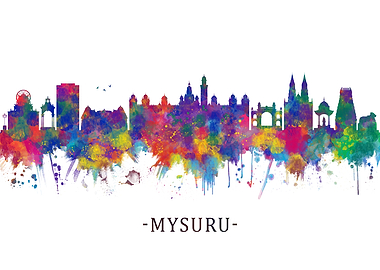 Mysuru Karnataka Skyline