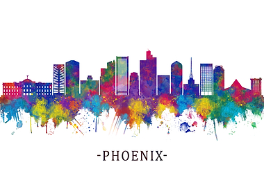 Phoenix Arizona Skyline