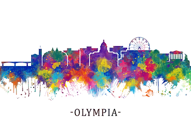 Olympia Washington Skyline