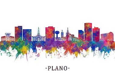 Plano Texas Skyline