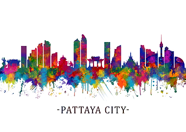 Pattaya City Skyline