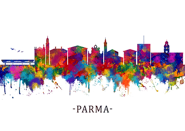 Parma Italy Skyline