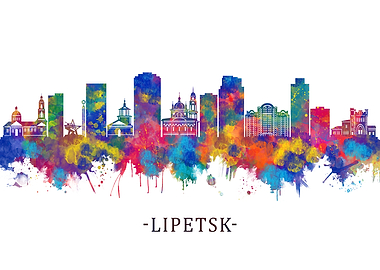 Lipetsk Russia Skyline