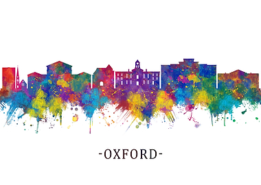 Oxford Mississippi Skyline