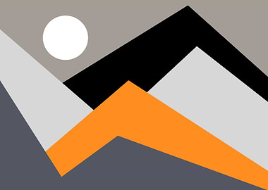 Hill abstract geometric