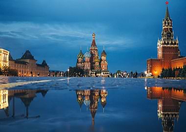 Reflecting Red Square