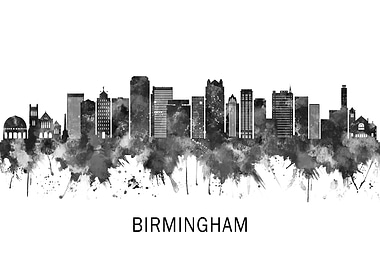 Birmingham Alabama Skyline