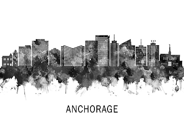 Anchorage Alaska Skyline