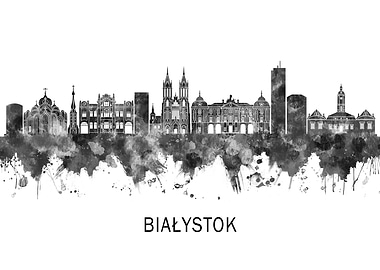 Bialystok Poland Skyline