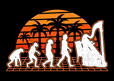 Harp Evolution Sunset