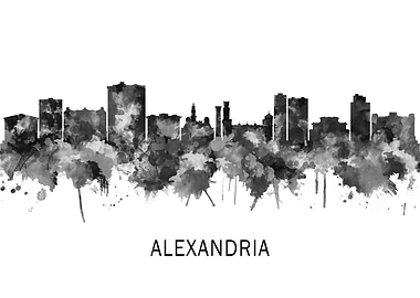 Alexandria Egypt Skyline