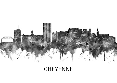Cheyenne Wyoming Skyline