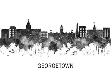 Georgetown Guyana Skyline