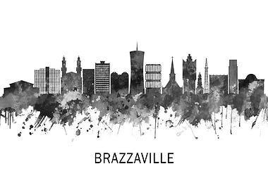 Brazzaville Congo skyline