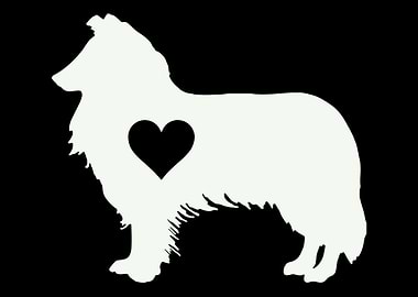 Border Collie Heart Collie