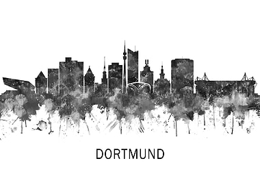 Dortmund Germany Skyline