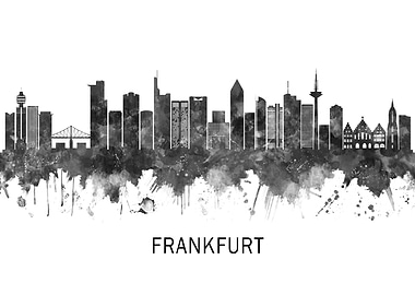 Frankfurt Germany Skyline