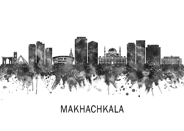Makhachkala Russia Skyline
