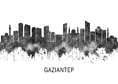 Gaziantep Turkey Skyline