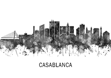 Casablanca Morocco Skyline