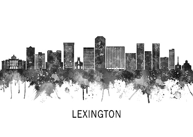 Lexington Kentucky Skyline