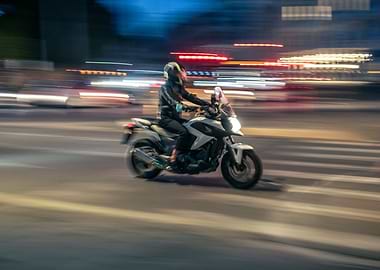motorcycle Motion blur