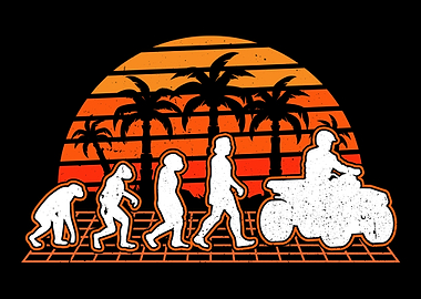 Quad Evolution Sunset Atv