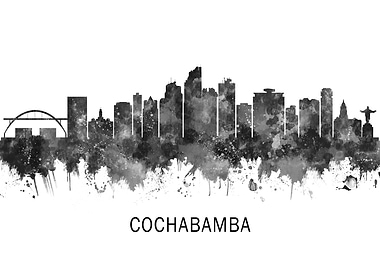 Cochabamba Bolivia Skyline