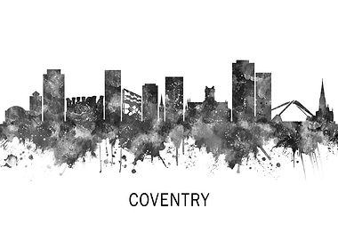 Coventry England Skyline