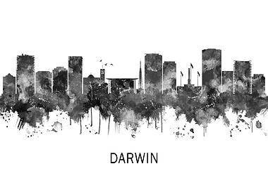 Darwin Australia Skyline