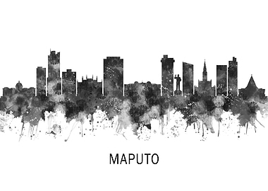 Maputo Mozambique Skyline