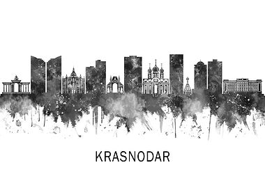 Krasnodar Russia Skyline