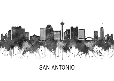 San Antonio Texas Skyline