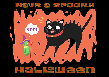 Cat Spooked by Cucumber