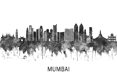 Mumbai Maharashtra Skyline
