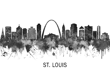 St Louis Missouri Skyline