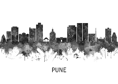 Pune Maharashtra Skyline