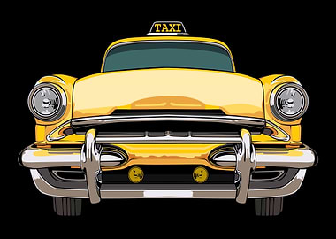 Halloween Yellow Taxi