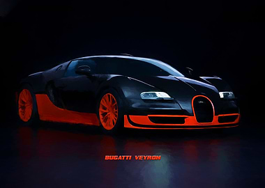 Bugatti Veyron car sport
