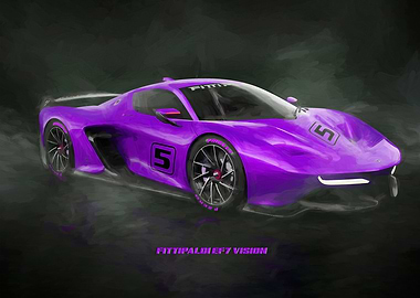 Fittipaldi EF7 Vision car