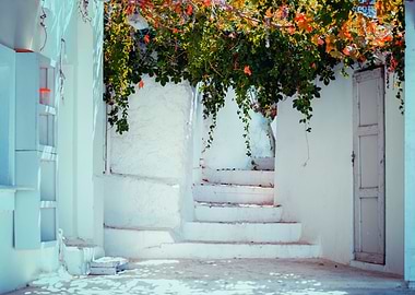 Greece, travel, road, door