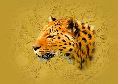 Leopard portrait