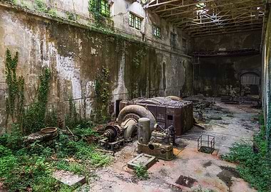 Turbine Hall In Decay