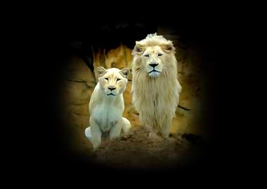 White lions